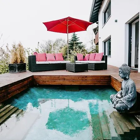 شقة Exclusive Ferienwohnung Mit Eigenem Garten Und Donaublick In Weltenburg,90Qm كيلهايم